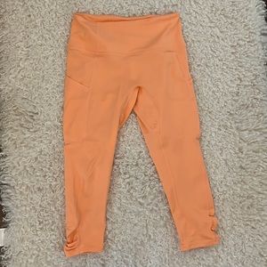 Free People Movement crop leggings with pockets!!!